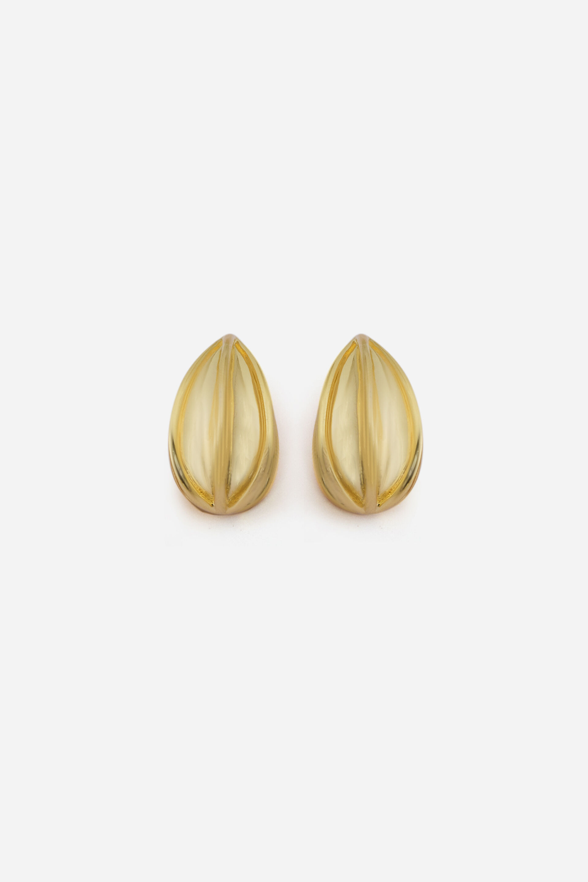 Gold Dimensional Hoops, , image 1
